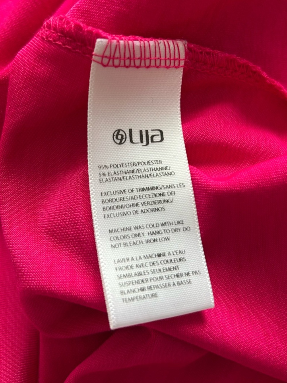 NWOT- Lija Sport Half-Zip Top.  Made in Canada. - Picture 8 of 10